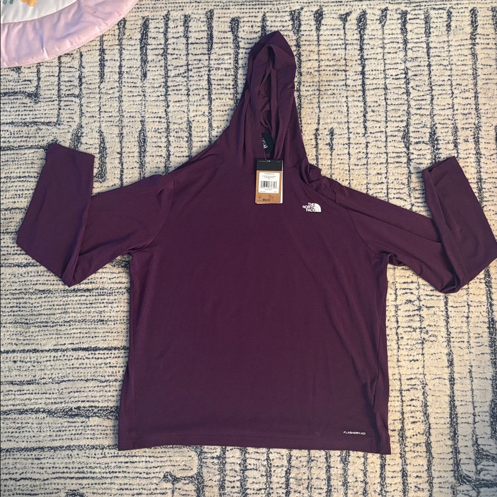 The North Face Maroon Pullover Hoodie